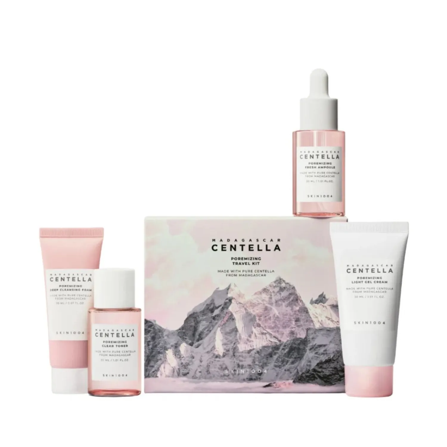 MADAGASCAR CENTELLA POREMIZING TRAVEL KIT